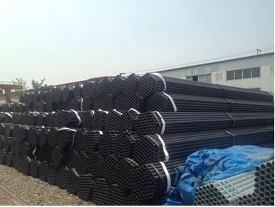 MS pipe factory _ galvanized steel pipe manufacture